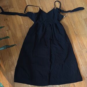 IUniversal Thread Black Spaghetti Strap Dress